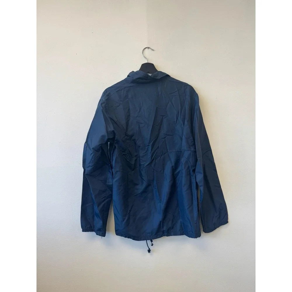 Vintage Champion Coach Jacket Mens Medium‎ Blue Northeastern Illinois 60s
